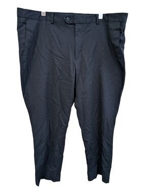 Pronto Uomo Black Dress Pant Capris - Tailored Straight Leg